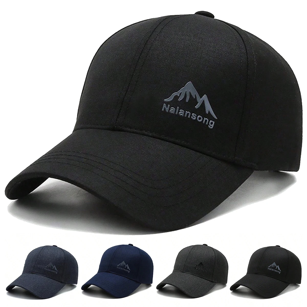 Unisex Lalansong Mountain Range Baseball Caps Spring Autumn Outdoor Adjustable Casual Hats Sunscreen Hat Sports Cap