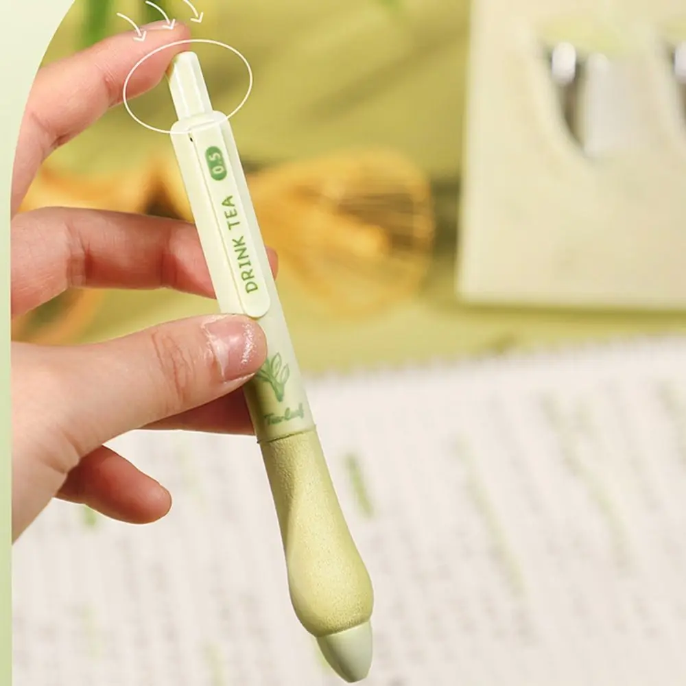Creative Soft Bread Touch Gel Pen Quick Drying 0.5mm Neutral Pen Black Color Ink Ballpoint Pen Office School Supplies
