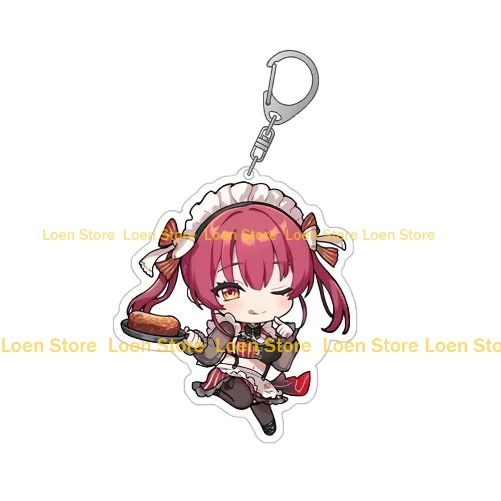 Loen Store Hololive Vocal Series  SUPER EXPO 2024new cute Anime Acrylic keychain Bag pendant Boys girls birthday holiday gift