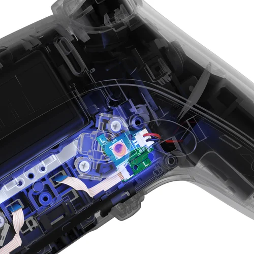 Imagen 2 del producto eXtremeRate Kit de placa de interruptor de repuesto de paletas traseras para controlador PS5 Edge, piezas de reparación de botones LB RB-sin botones traseros