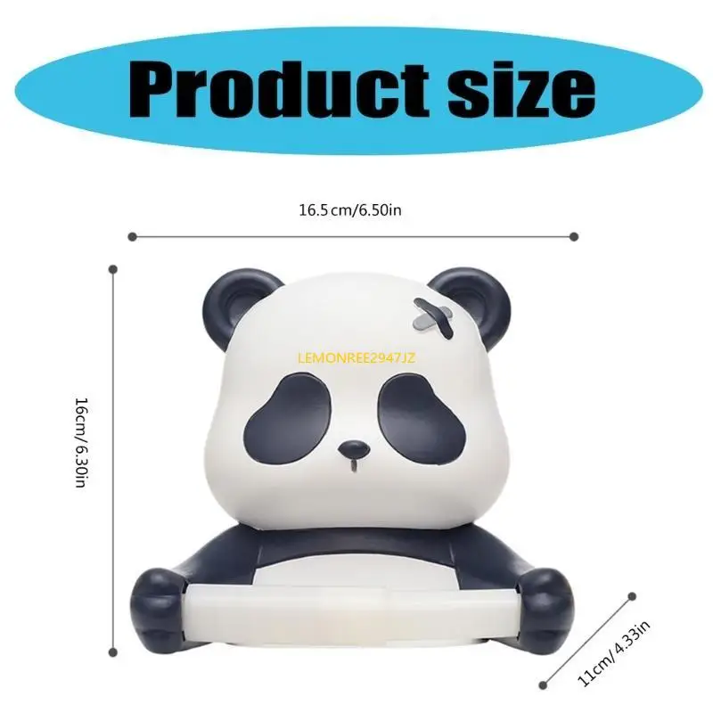 

63HA FUN PANDA ВАННАЯ Ткань Держатель Ткань туалетная бумага для декоров