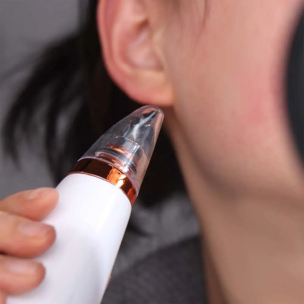 

Electric Tool Blackhead Remover Water Cycle Vacuum Suction Pore Cleaner USB Rechargeable Black Point Removal Acne Cleaner
