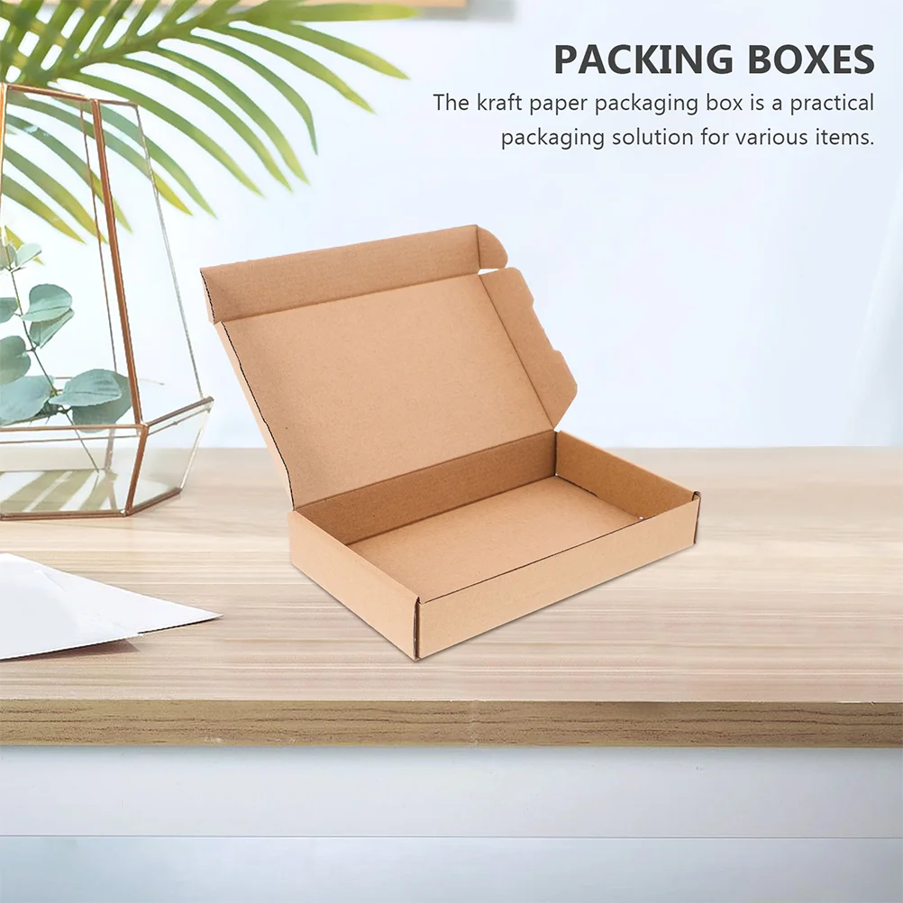 Carton Packing Boxes Mailer for Packaging Mailing Small Business Kraft Paper Shipping