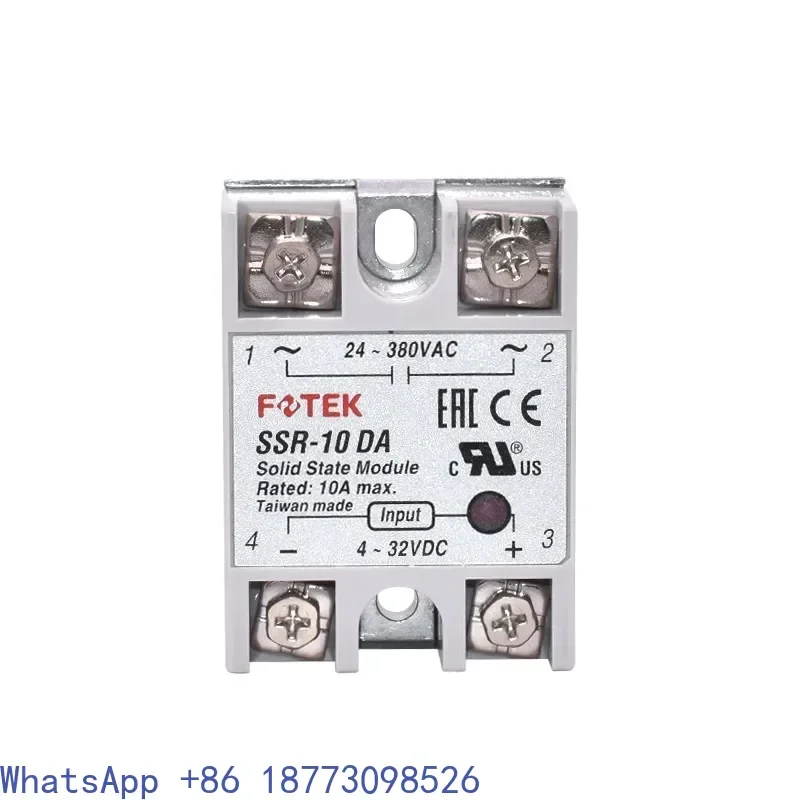 

Тайвань Yangming однофазное твердотельное реле SSR-25DA/10DA/40DA/50DA/75DA-H