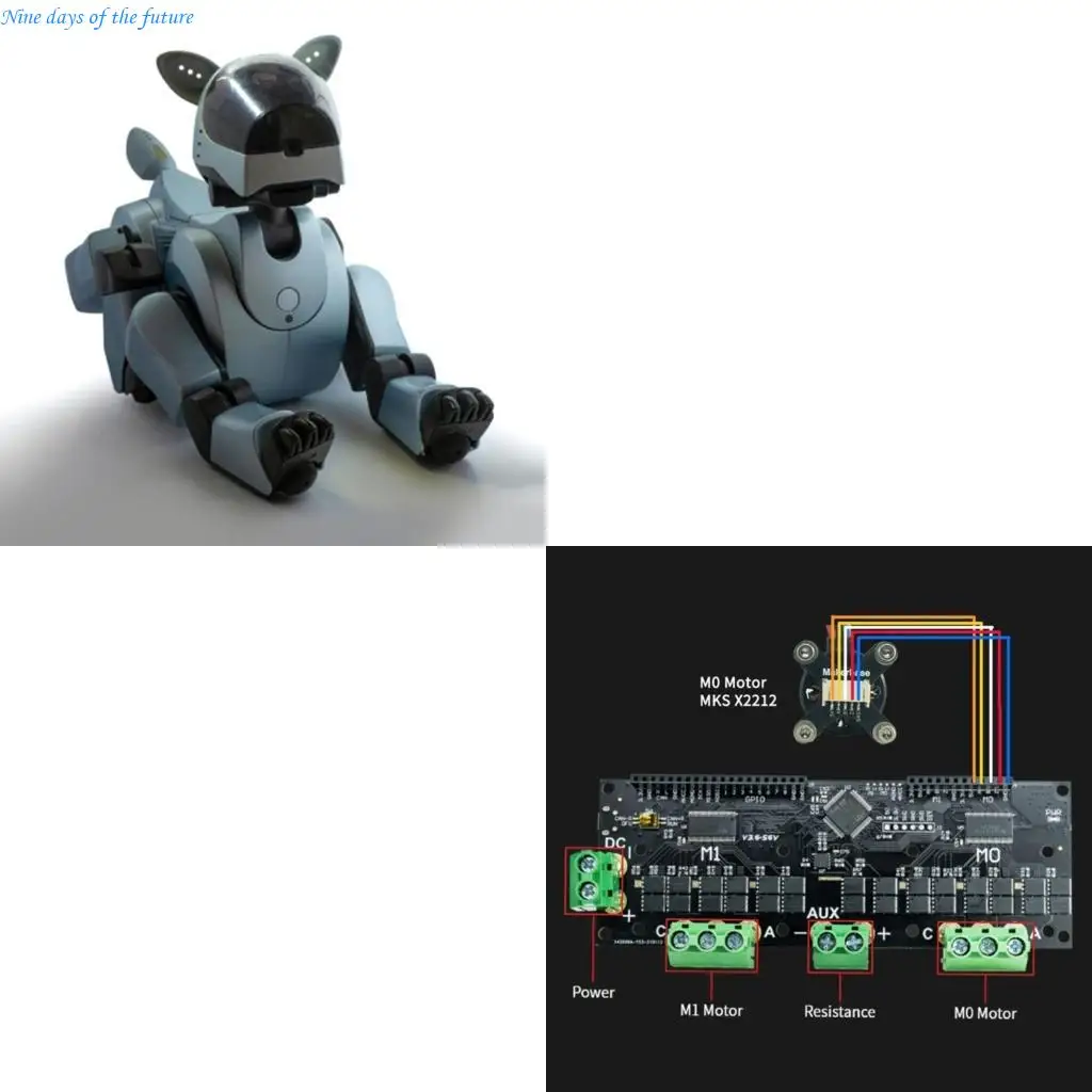

Двойной контроллер двигателя контроллер платы FOC BLDC E65A