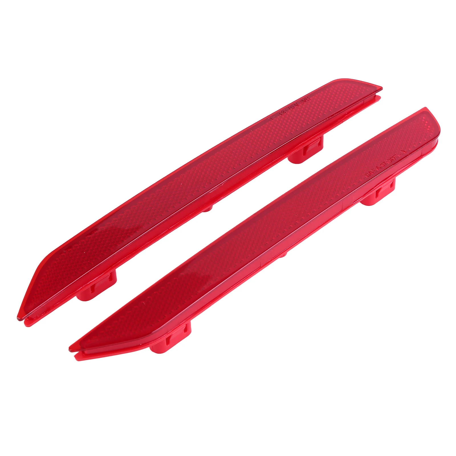 

2Pcs Car Rear Bumper Reflectors Left/right Side Red Lens For Odyssey 2011-2017 33505TK8A01 33555TK8A01 Rear Bumper Reflectors