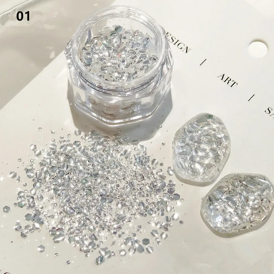 1 szt. brokat do paznokci, akcesoria do paznokci