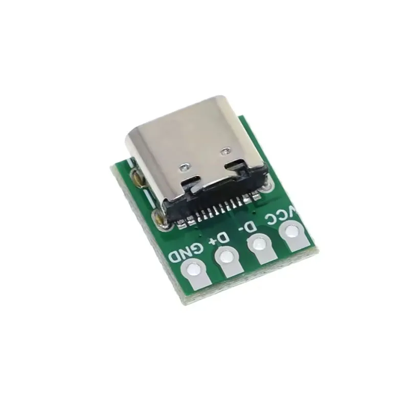 1-10pcs Pcs USB 3.1 Type C Connector 16 Pin Test PCB Board Adapter 16P Socket For Data Line Wire Cable Transfer