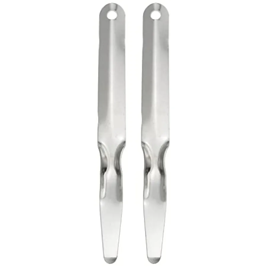 2PCS Stainless Steel Flat Staple Puller Staple Remover Tools Stainless Steel Crowbar il Lifter for Office Home Business