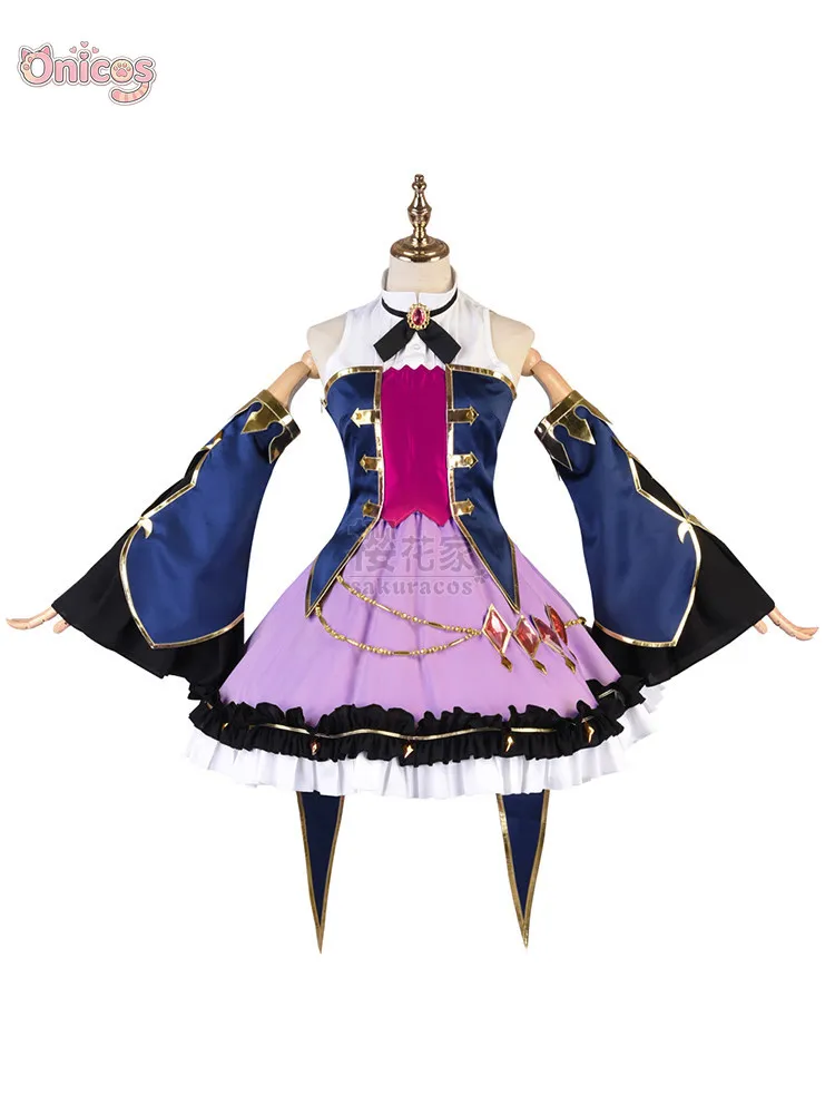 

Princess Connect! Re:Dive Karyl Cosplay Costume Cat Magician Multi layer Puffy Short Skirt Onicos