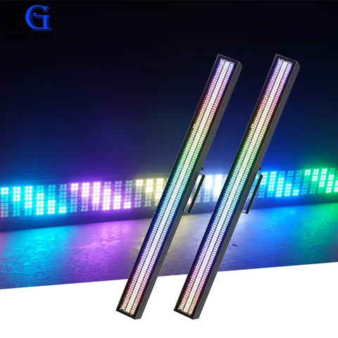 New Product DJ Disco Bar RGB Strobe light LED DMX512 Stage pixel effect Flashing Lights Full Color Wall Washer for Wedding Show