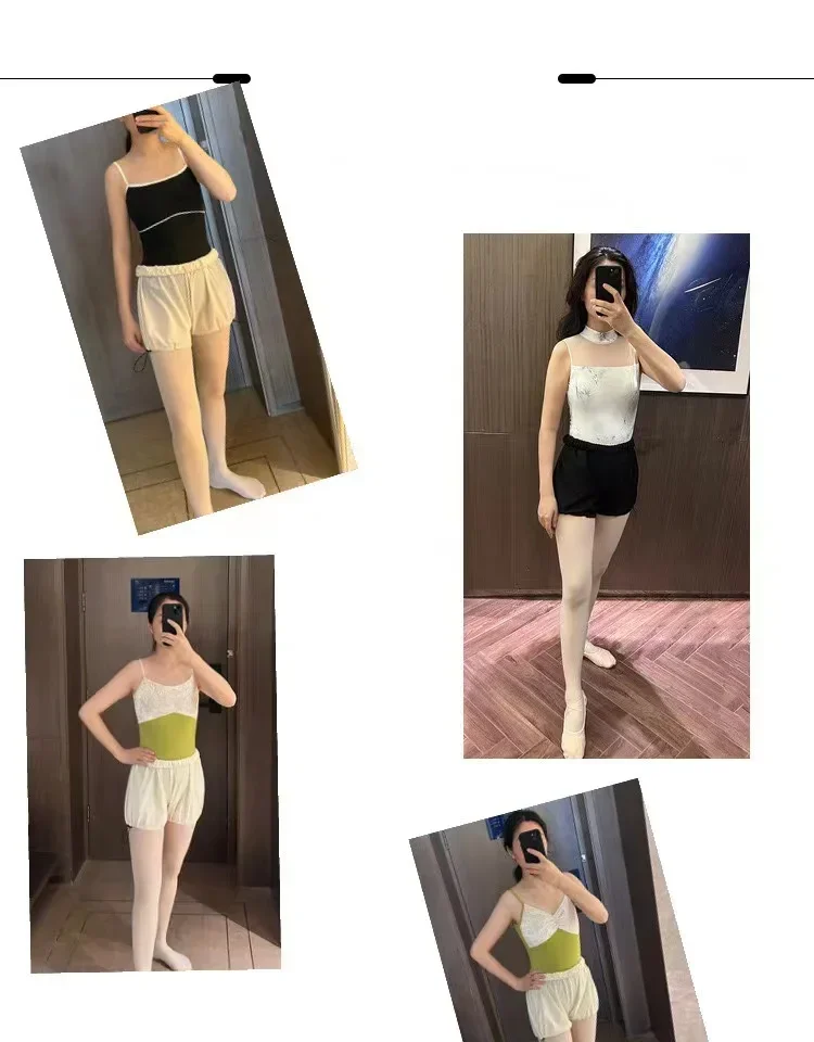 Ballet Dance Short Pants Adult Daily Comfortable Outdoors Practice Dancing Clothes Women Simple Quick-Drying Dance Pants