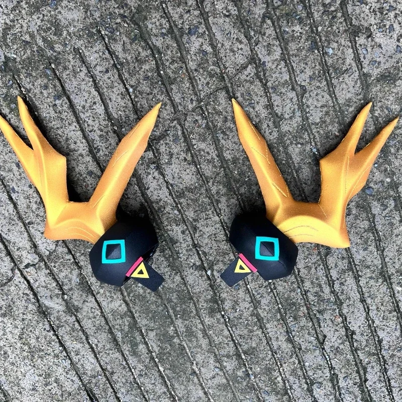 

Leizi The Thunderbringer Horns Game Arknights, реквизит для косплея, головные уборы, Хэллоуин, карнавал, аниме, аксессуары для комиксов