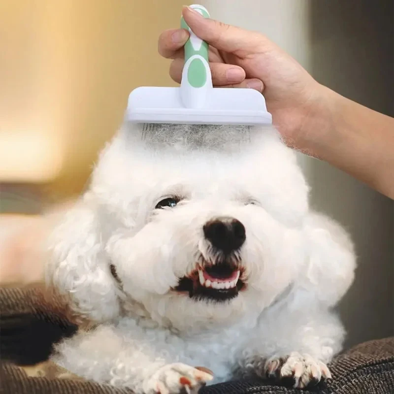 Stainless Steel Pet Slicker Brush for Dogs Cats Long Hair Deshedding Comb Grooming Tool