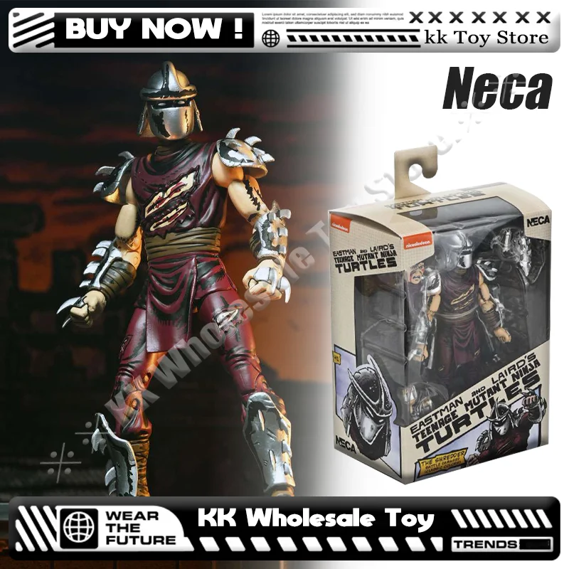 

Новый NECA 54543 масштаб 1/12 Phantom Studio Ninja серии манга клон шредер Battle Damage Edition 16 см фигурка по индивидуальному заказу
