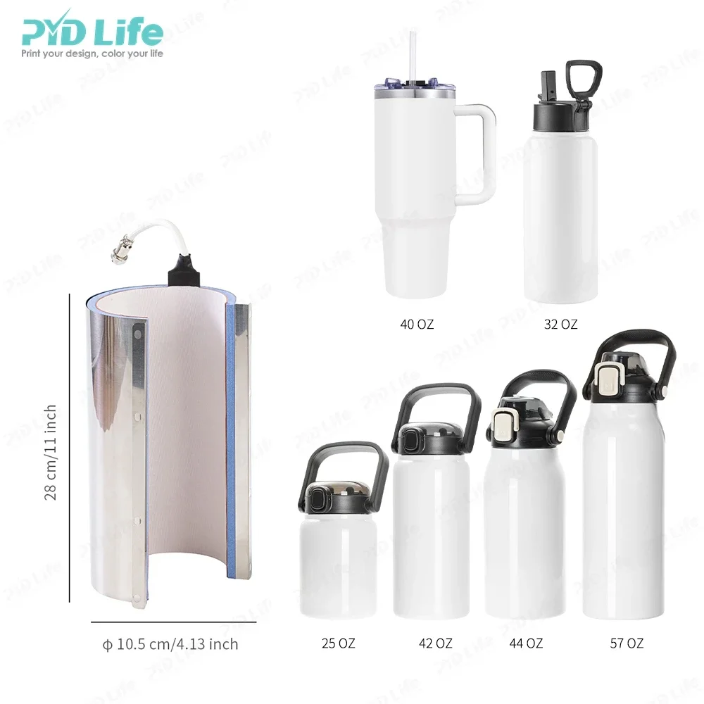 PYD Life Digital Heat Transfer 40oz Touch Screen Mug Cup Printing Tumbler Heat Press Sublimation Machine