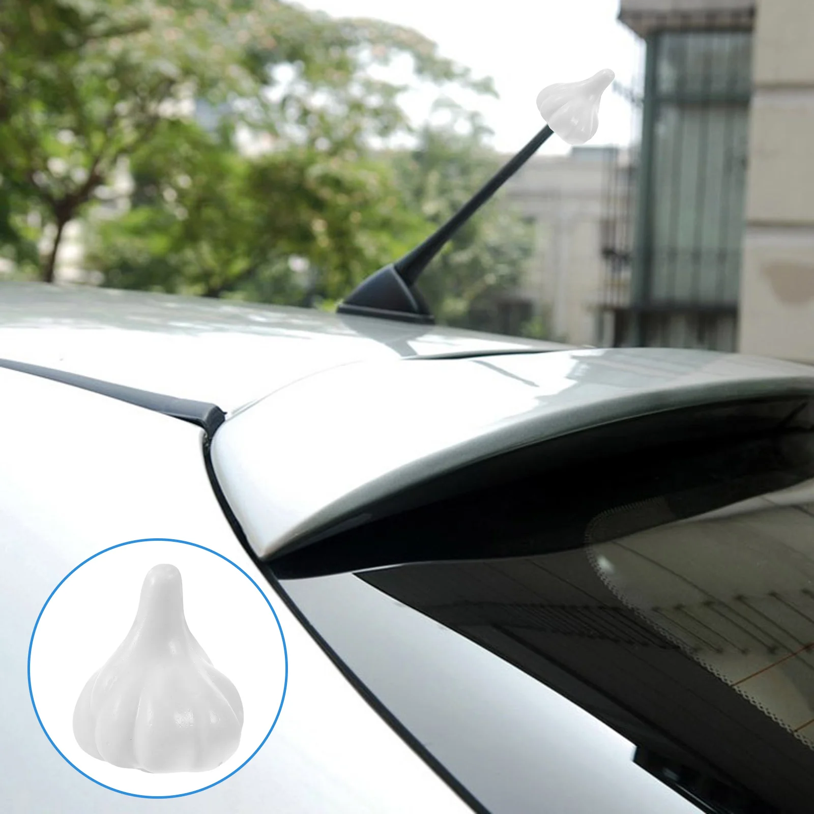 

Cute Topper Garlic Simulation Auto Decoration Vehicle Roof Decor Adorable Accessory Suv Trucks Stylish Car Decorations