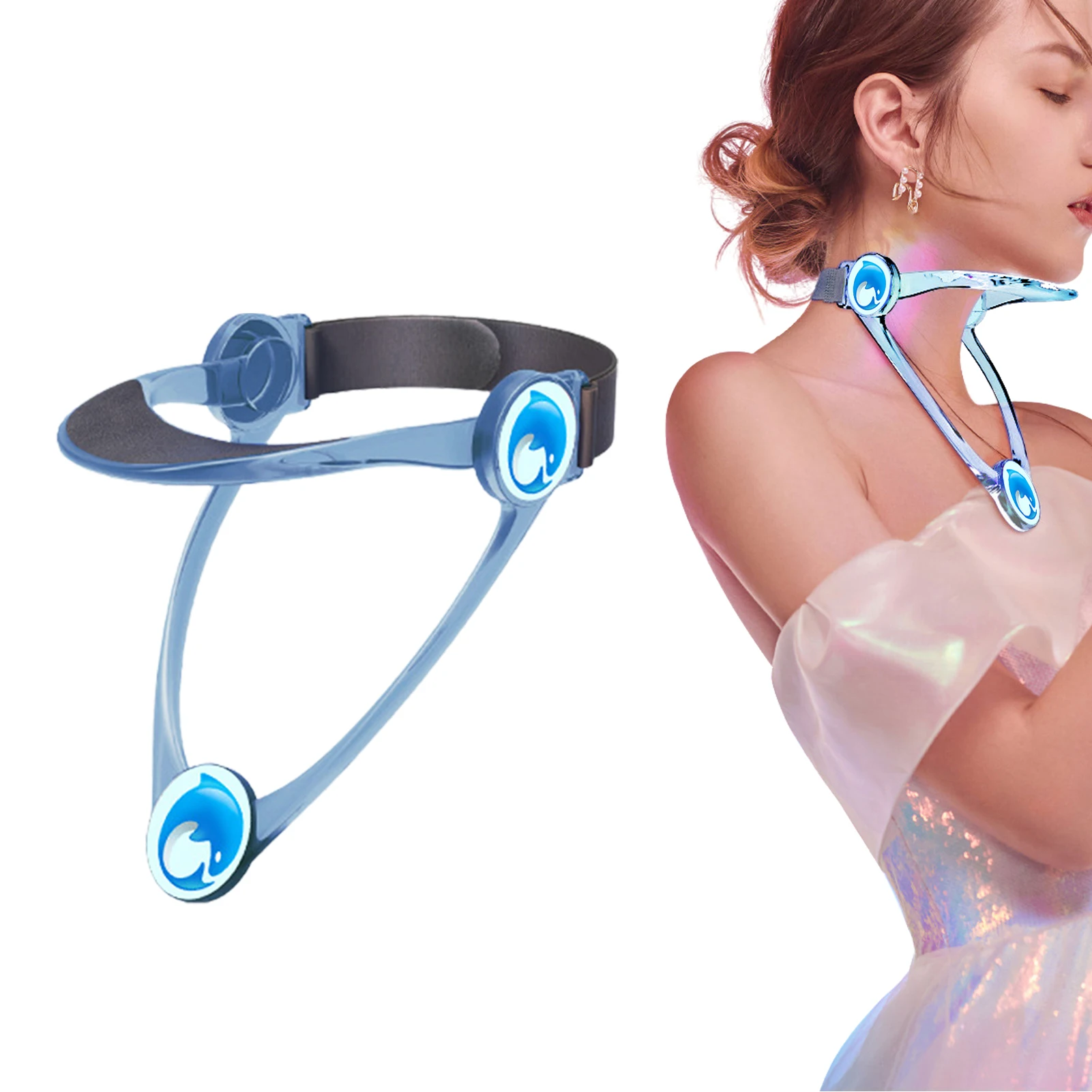 Neck Brace Cervical Collar Beauty Neck Brace Professional Tool Neck Streching Device Relieves Pressure In Spine Adjustable Neck