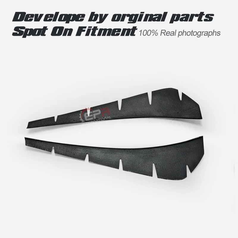 

SAAR, совместимый с Honda Type R Civic FK8, модификация из углеродного волокна, наклейки на боковое вентиляционное отверстие на переднее крыло, замена, дополнительная плата