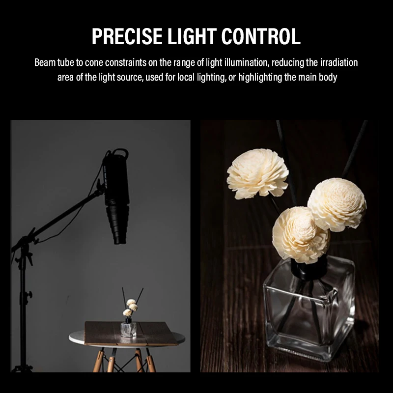 ملحقات فلاش استوديو سنوت كبيرة الحجم من Soonpho Bowens تركيبات إضاءة الاستوديو الاحترافية مناسبة لـ S-Type DE300 SK400 II