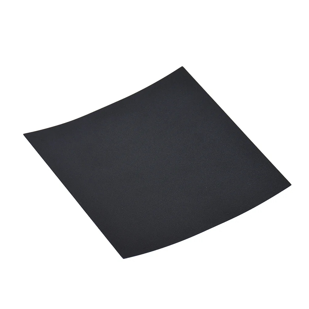 3D Printer Bed 1pc 200 * 200mm Adhesive Heat Bed Tape Sticker Build Surface Cover Square Sheet Black 3D Printer Bed