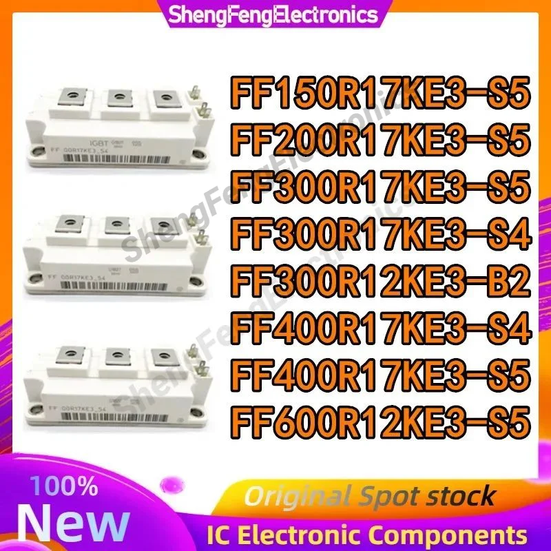 

FF150R17KE3-S5 FF200R17KE3-S5 FF300R17KE3-S5 FF300R17KE3-S4 FF300R12KE3-B2 FF400R17KE3-S4 FF400R17KE3-S5 FF600R12KE3-S5 MODULE