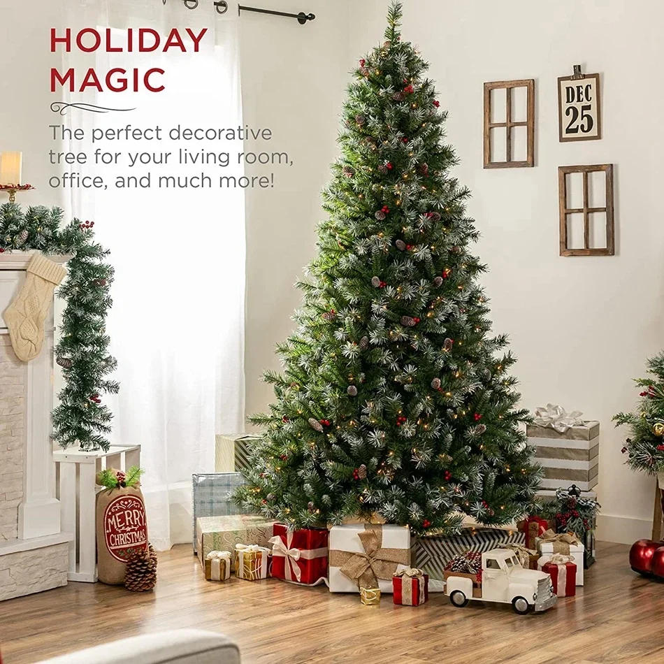 

Decoration Custom Outdoor Led Commercial Christmas Artificial Pvc 6.8ft Trees Christmas Trees