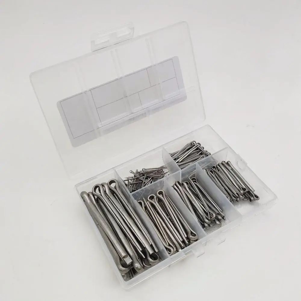 Mechanical Maintenance Hardware Fastener Set Cotter Pins Hairpin Clips Industrial Automotive Repair Fixing Components Kit