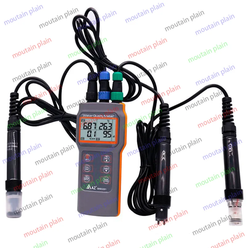 

Combo Water Quality Tester New Version AZ86031 PH Conductivity TDS Salinity and Dissolved Oxygen Meter