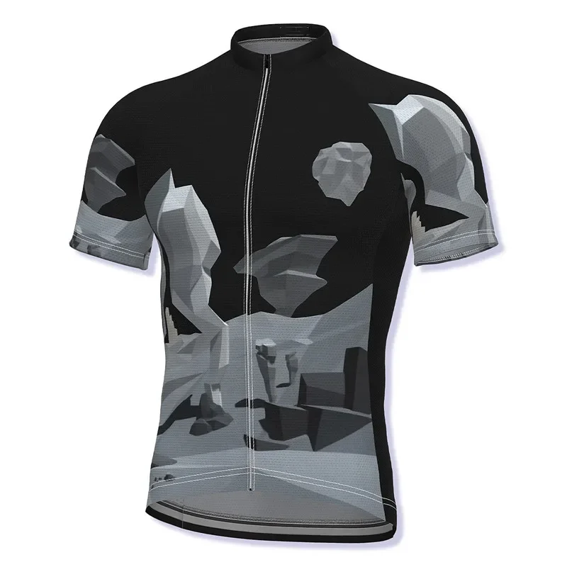 Cycling Jersey Sublimated Printing Short Sleeve Hot Custom Sportswear Digital Bicycle Clothes Shirts Riding Apparel Quick-drying