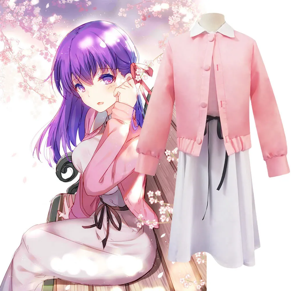 Vestido De Cosplay De Sakura Matou Del Destino/Zero Sabre En Estilo 2D — -26%, 33.73€ Coupon, from 95.99€ – 26% descuento – €95.99