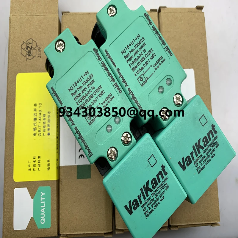 NJ15 + U4 + W Interruptor De Proximidade, Um Ano De Garantia, Novo