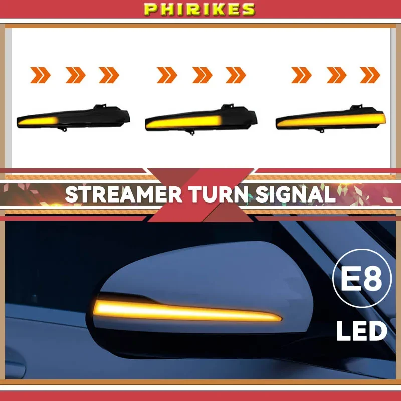 

Динамический поворотный сигнал, фонарь для Mercedes Benz C E S GLC W205 X253 W213 W222 V Class W447