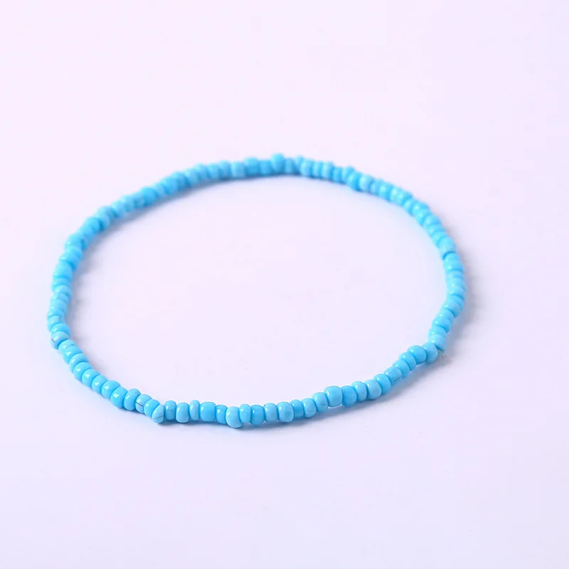 17-teiliges Set aus elastischen Armbändern mit Perlen im Boho-Stil für Damen, stapelbare, dehnbare Armreifen, bunte Boho-Strandarmbänder, handgefertigter Schmuck. – Detail 18