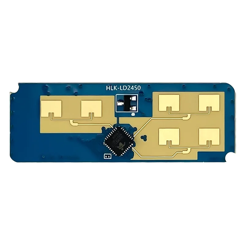 24G Human Movement Tracking Radar Module LD2450 Has One Transmitter and Two Receivers of FMCW Frequency Modulated Waves