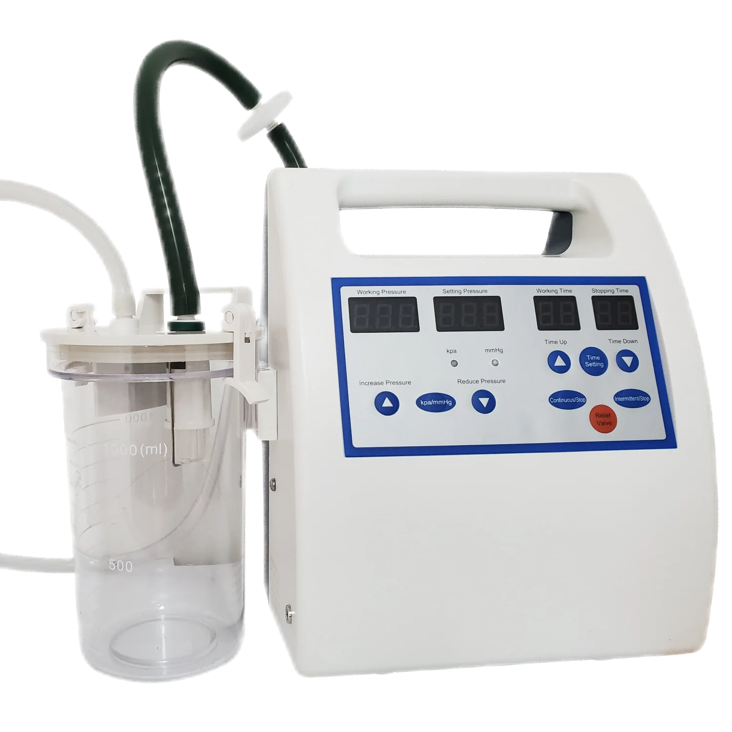 

Портативная медицинская система вакуумной терапии отрицательного давления, прозрачный набор для переодевания, источник электропитания 60-140 мм рт.ст.