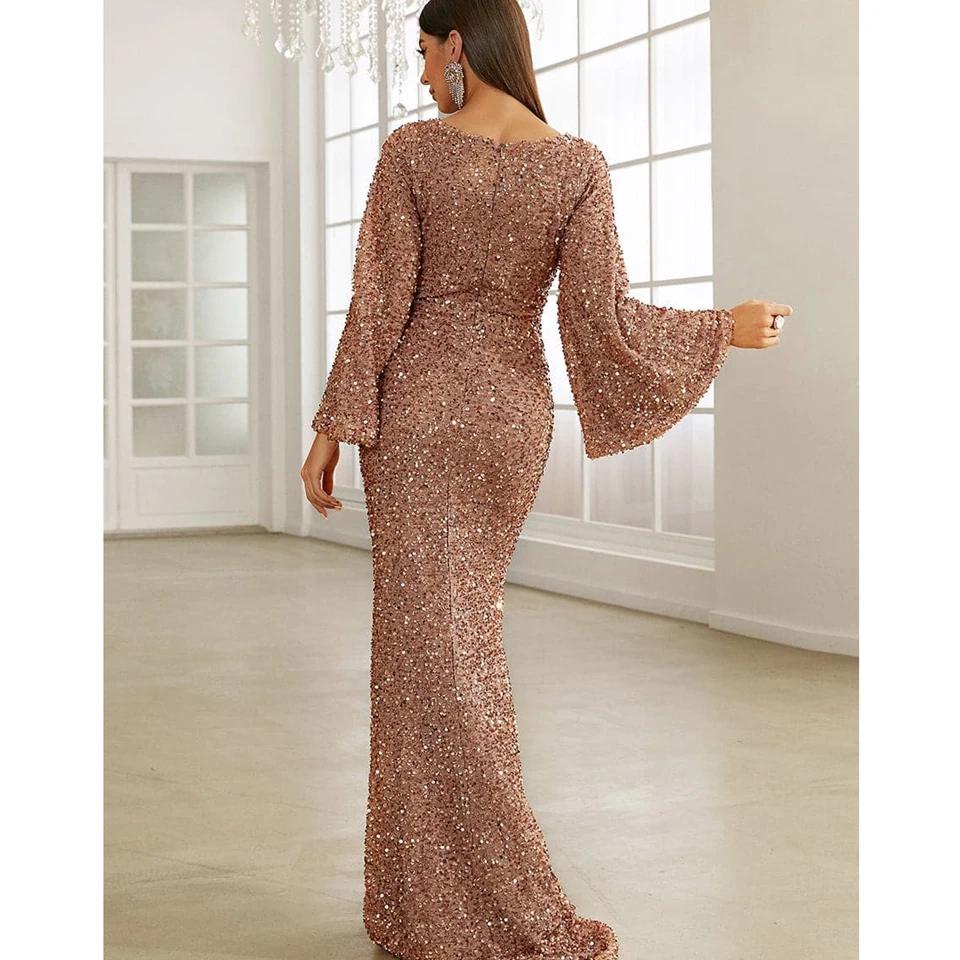 Customized 2025 Evening Dresses For Women Prom Dress Mermaid Tulle Backless Formal Party Gown Floor Length Vestidos De Gala