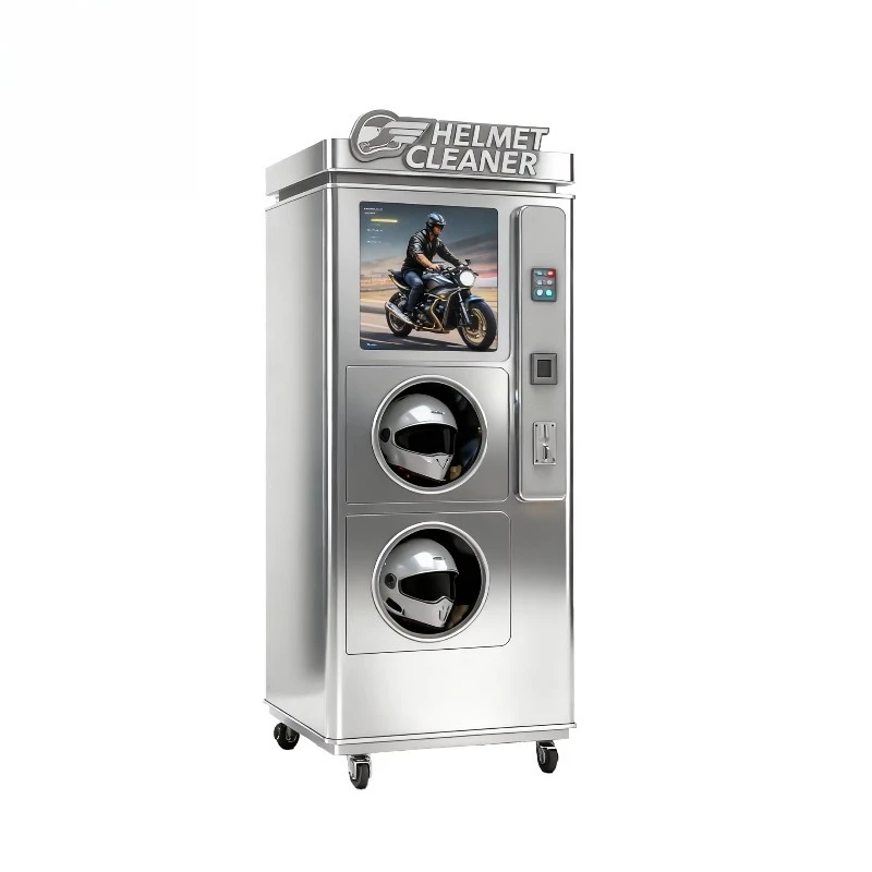 Self-Service Racing Motorcycle Helmet Cleaning Machine Vending Safety Sterilization Function for Southeast Asia Customized