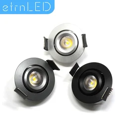 etrnLED Recessed Mini Spot Led Light 12V 24V Led Downlight Dimmable Ceiling Spotlight Hight Brightness Indoor Kitchen COB Lights