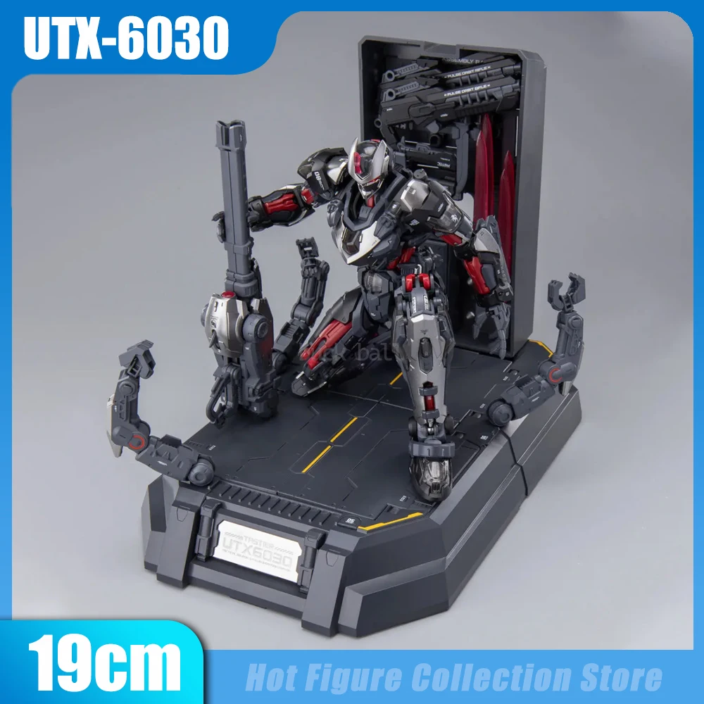 

19cm Over Zero Hemoxian UTX-6030 Tastier Model Action Figure Mechanical Dog Model With LED Assembled Model Collection Toys Gift