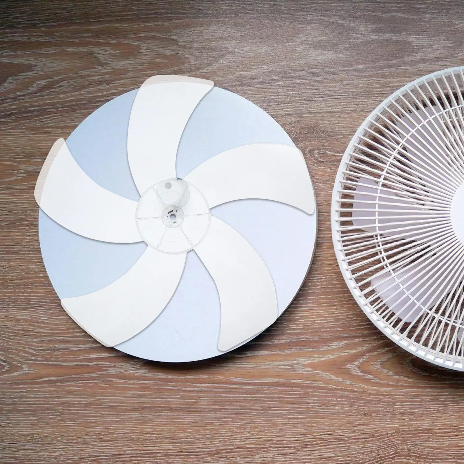 

Electric Fan Blades Replacement Plastic for Table Floor Pedestal Fan Accessories Bedroom Transparent Easy Install