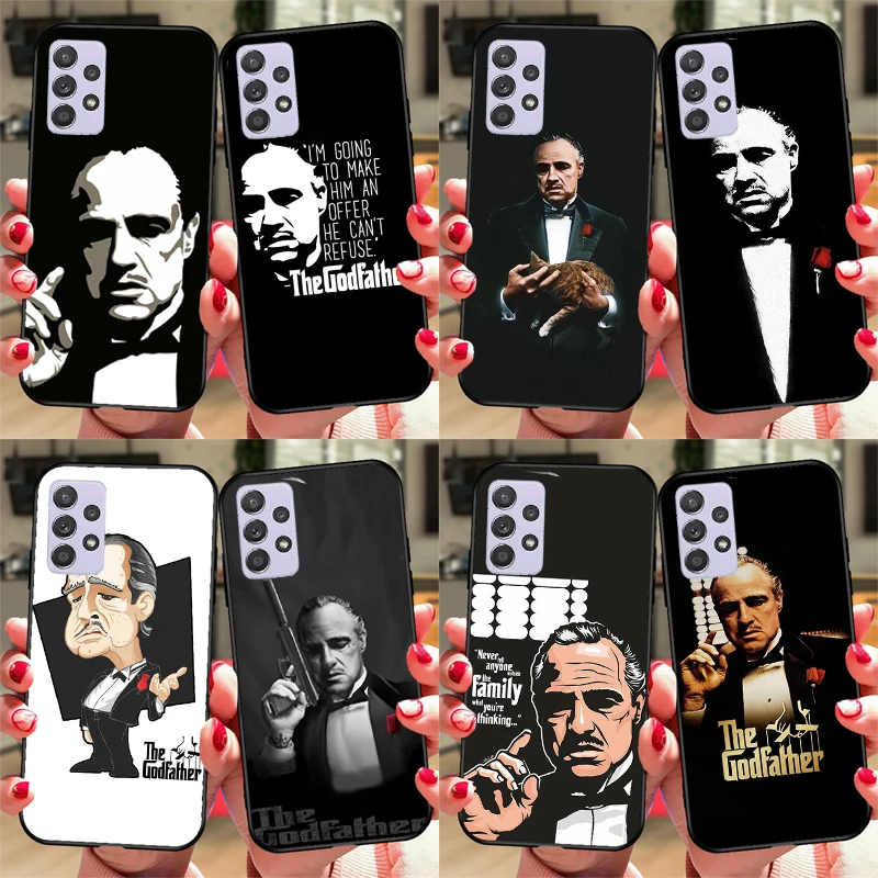 United States TV The Godfather Case For Samsung A54 A34 A24 A14 A51 A71 A12 A22 A32 A52 A72 A73 A33 A53 A13 Back Cover