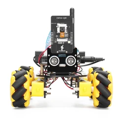 Arduinoカメラ用ロボットキット,完全なロボットキット,プログラム可能なスターター,コードと説明書付きの自動化キット,Tscinbuny-ESP32