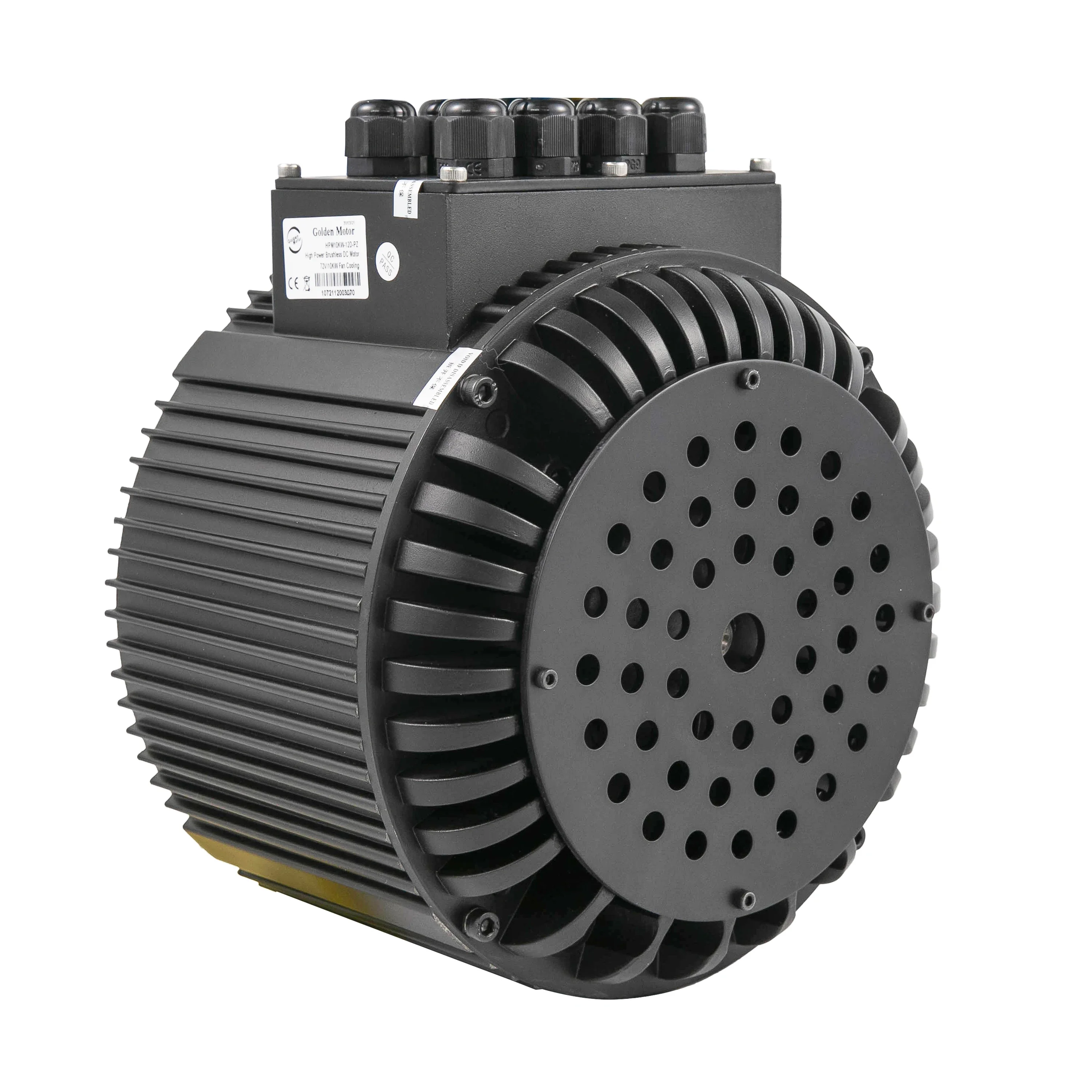 Motor BLDC de 10KW, 48V, 72V, 96V, 10000W, para motocicleta eléctrica