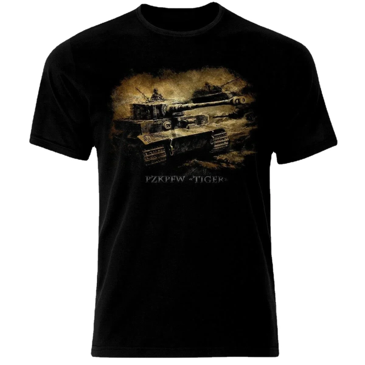 

Tiger Tank German Army Panzer WW2 Wehrmacht T-Shirt