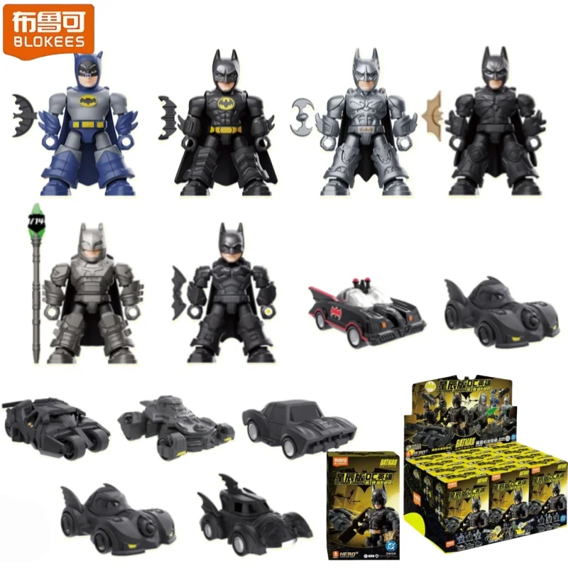BLOKEES Building Blocks DC Hero Star Edition Combinazione Batman Modello Collezione di mattoni Giocattoli Ornamenti per il desktop Regalo