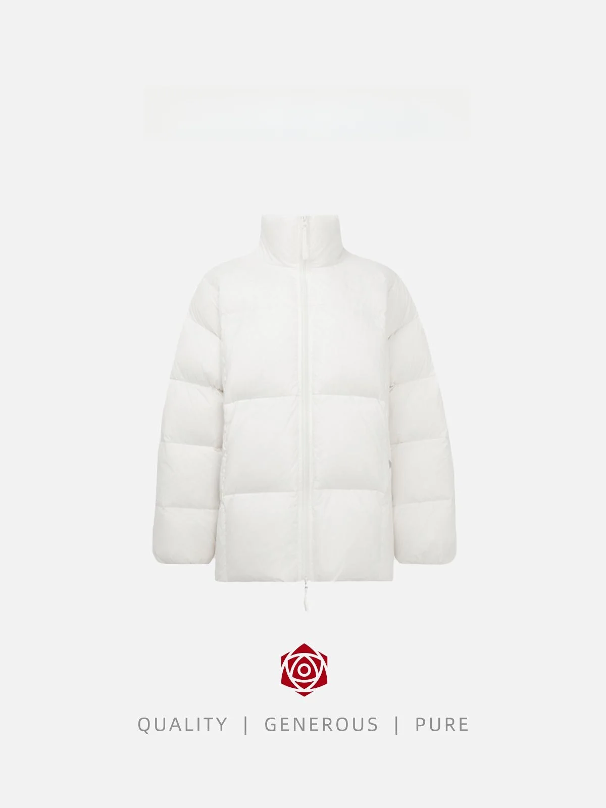 

OUDOEE Women's down Jaet Thiened Du down Bread Sle Coat Casual Loose Fit Warm Nylon Outer Polyester Inner