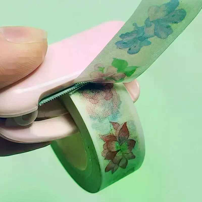 مصغرة المحمولة رمش تمديد الشريط القاطع لاش لاصق الشريط سبليت أدوات البلاستيك ماكياج لاش تمديد لوازم موزع