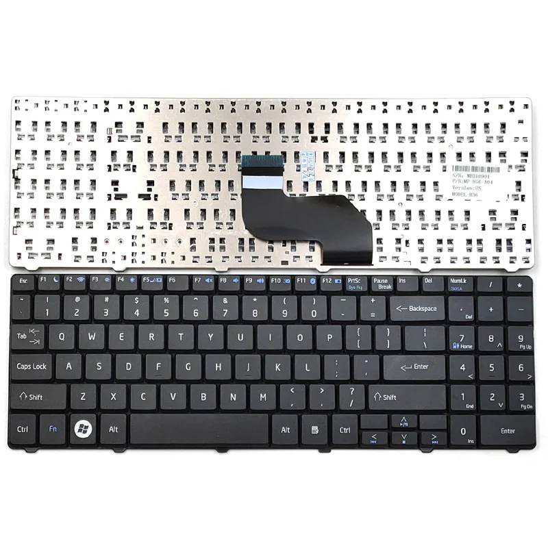 

New For MSI CX640 CX640-851X CX640-32312G50SX CX640-72632G50SX A6400 CR640 MS-16Y1 Laptop Keyboard US Black