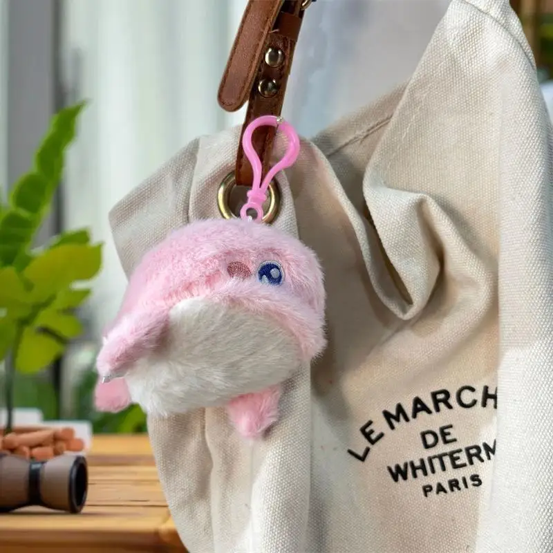 Delightful Plush Marine Whale Creature Stuffed Toy, Keyring, Backpack Trinket, Bag Charm